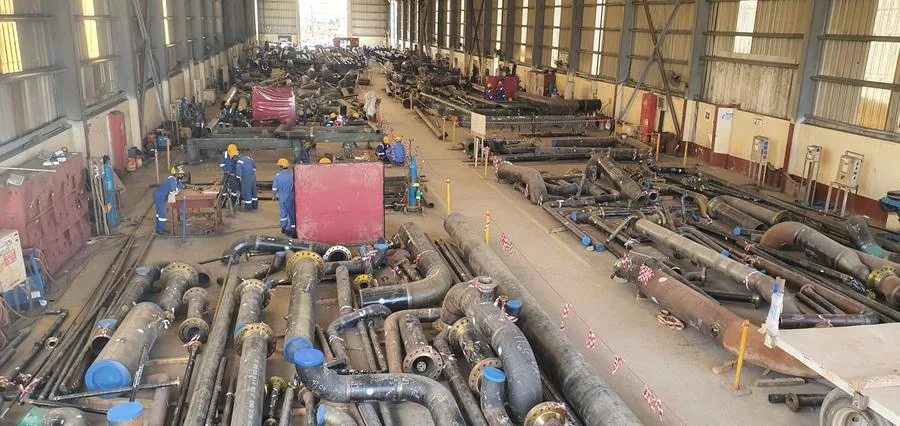 Piping spool fabrication workshop